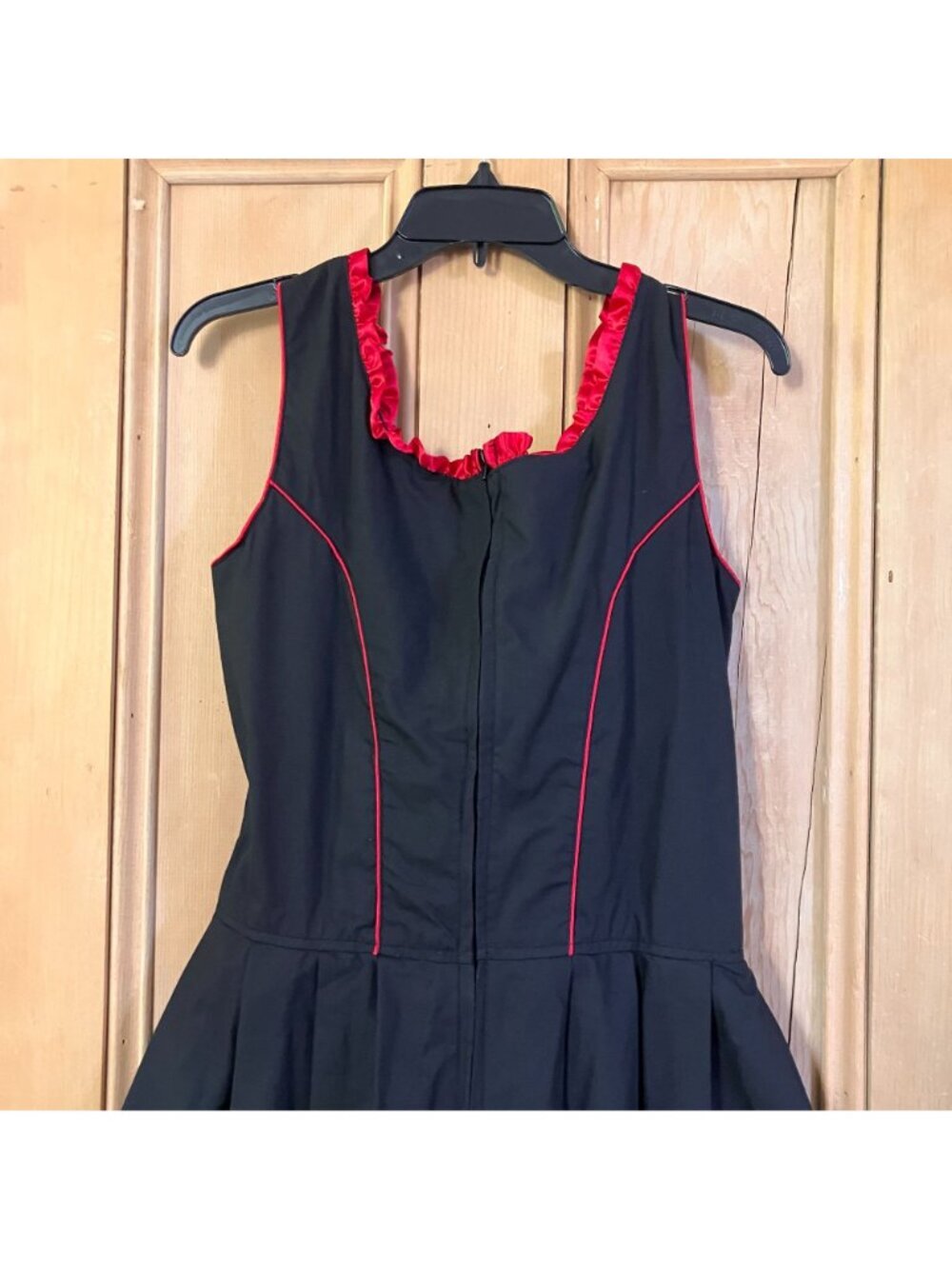 Gaudi Leathers Womens Oktoberfest German Lace Up Dress Size XL (44) Black SP EXC - Picture 10 of 12